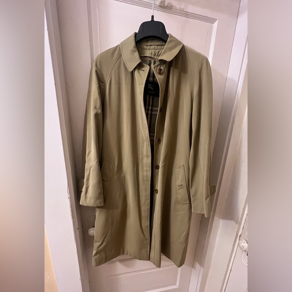 Burberry Tan Trench Coat